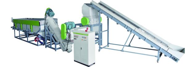 Buy cheap 500kg/Hr - 2500kg/Hr Plastic Washing Recycling Machine Automatic PE Film Washing Line from wholesalers