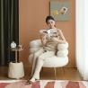 Buy cheap Fabric Leisure Chair Modern Ins Designer Single White Sofa Chair from wholesalers