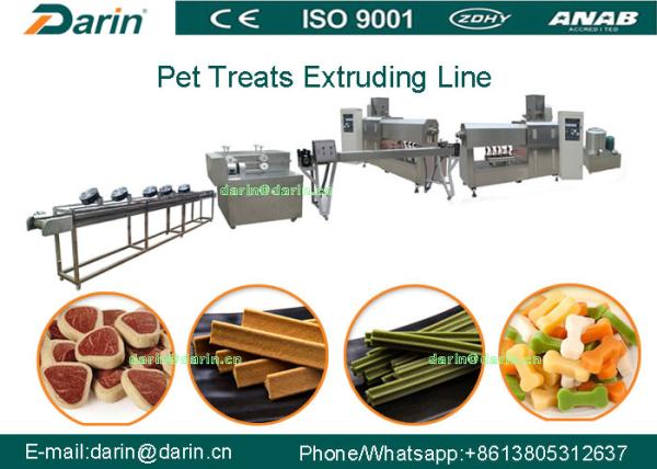 Buy cheap 100kg/h High Capacity Dog Food Extruder Machine For Making Pet Snack from wholesalers