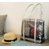 Buy cheap promotional PVC handle bag, Pocket Beach Shoulder Bags, Simple designed plastic beach bags, eco handle pvc blanket packi from wholesalers