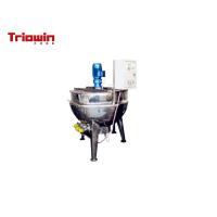 Buy cheap Various Volume Industrial Fermentation Equipment Steam Kettle Jacketed Pot product