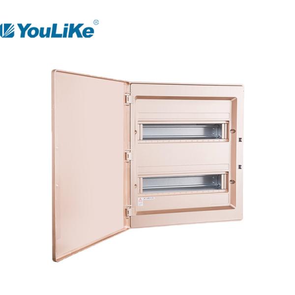 Buy cheap Residential 2 Row MCB Panel Board High Safety Golden Color from wholesalers