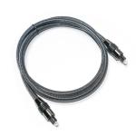 Factory Outlet Brand New Toslink Audio Digital Cable Nylon Braided OD4.0 Metal