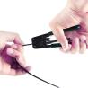 Buy cheap Black LSZH Aramid Yarn Ftth Indoor Drop Cable , 1 Core Gjxh Cable from wholesalers