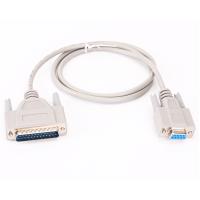 Buy cheap 50cm D SUB Cables 25 Pin Connector Male To 9 Pin Female Printer Extension Data product