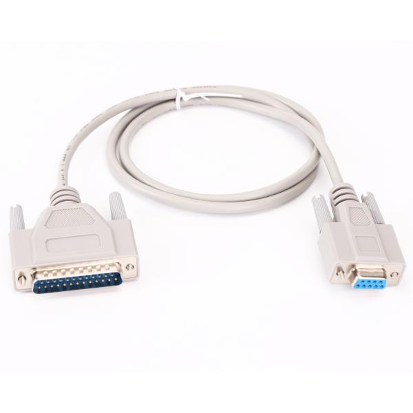 Buy cheap 50cm D SUB Cables 25 Pin Connector Male To 9 Pin Female Printer Extension Data Cable from wholesalers