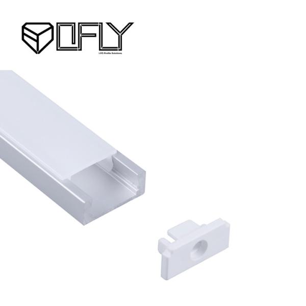 Buy cheap 16*6mm Surface Mounted LED Profiles LED Aluminum Profile Decorative Lighting from wholesalers