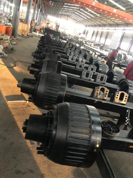 Buy cheap Commercial Tractor Trailer Axle 354MM HY 130C 370KG 1840mm from wholesalers