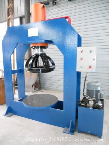 Buy cheap Forklift solid tire press machine-120TON from wholesalers