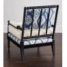 Buy cheap Modern new style design accent chair event upholstery couch chair linen fabric event rental chair with cushion from wholesalers