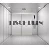 Buy cheap Traction VVVF Painted Steel Cargo Elevator Freight Elevator With Checkered Plate Floor Door Holding Button For Warehouse from wholesalers