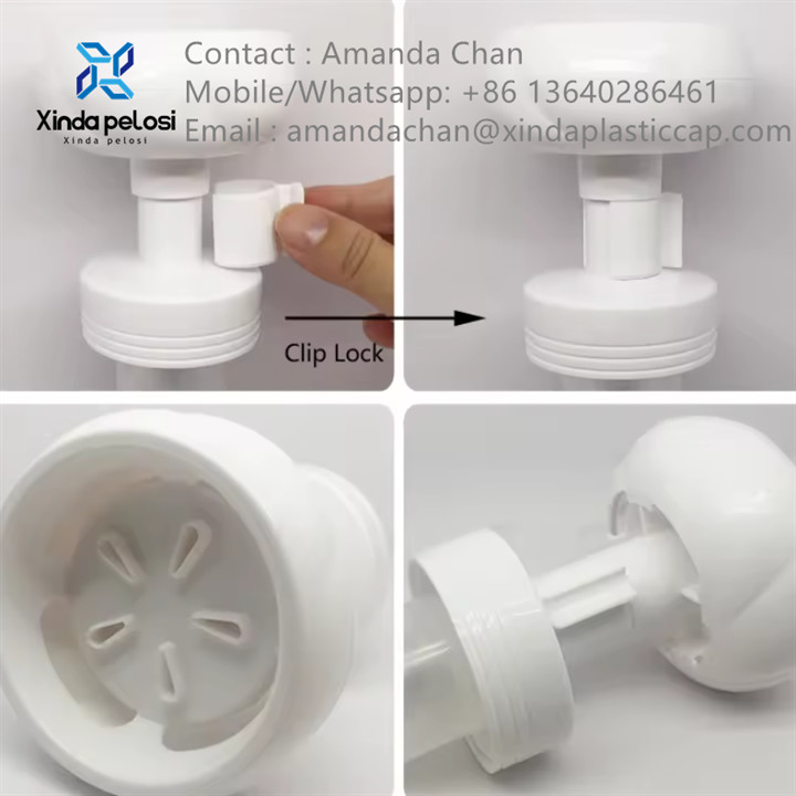 Empty Flower Hand Wash Plastic Soap Pump For Foam Bottle Bubble Shower Bottle