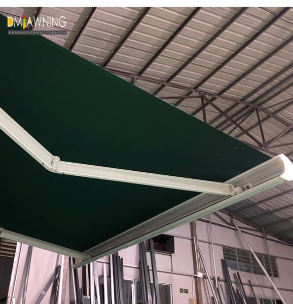 White Color Frame Full Cassette Awning/Electric Cassette Awning Wholesale