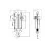 Buy cheap G80 15 Ton Chain Hoist 220 V - 440 V 3 Phase Without Electric Trolley from wholesalers