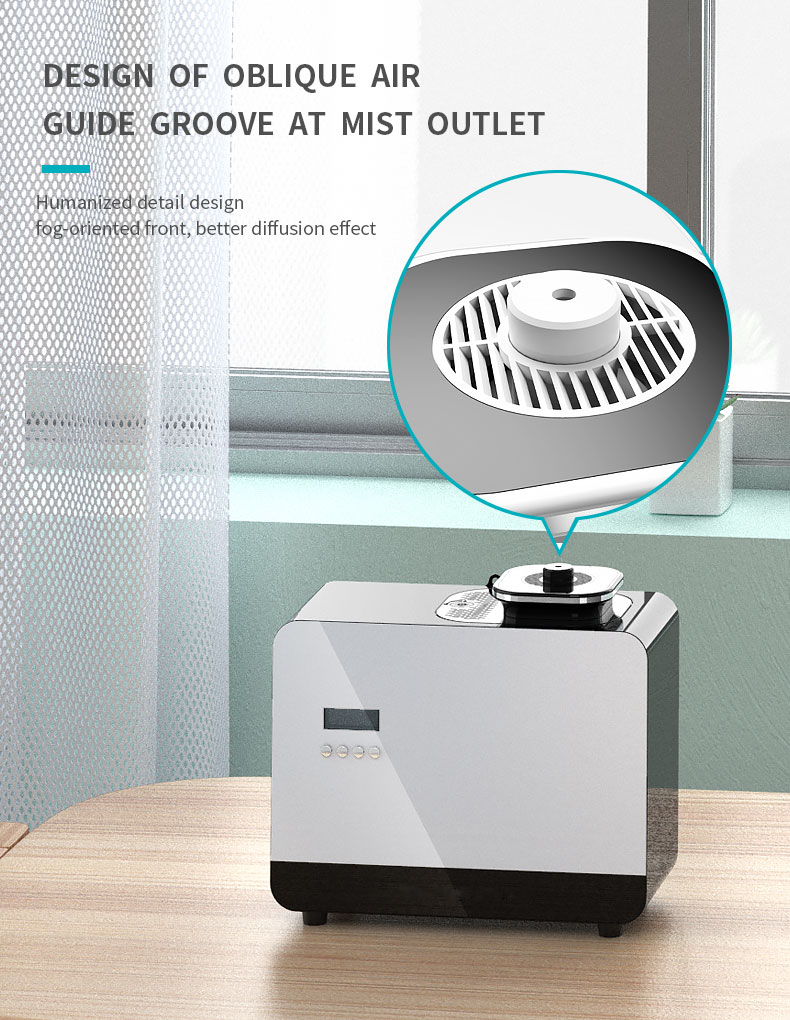 3000m3 Aromatic Diffuser Essential Oils Hotel Scenting Device Office Gym Etc Large Air Freshener Flavoring Home with WIFI HVAC