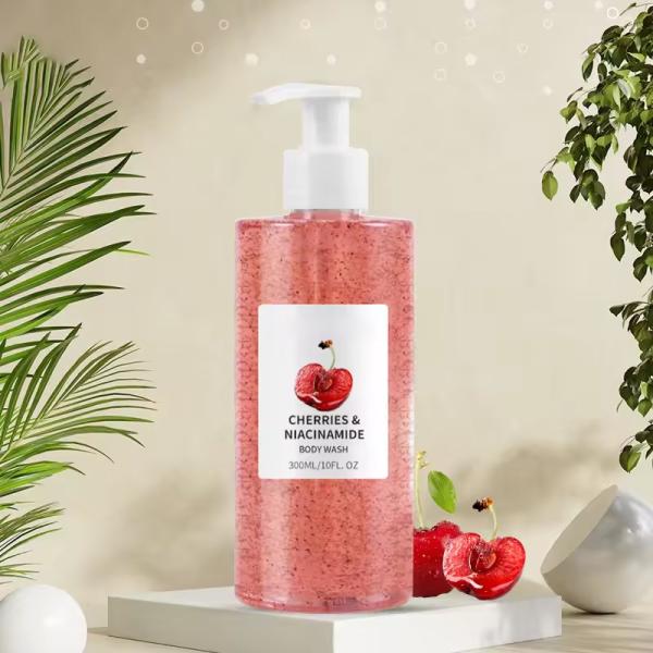 Buy cheap OEM Red Cherry Scrub Body Care Moisturizing Whitening Exfoliating Body Wash Pores from wholesalers