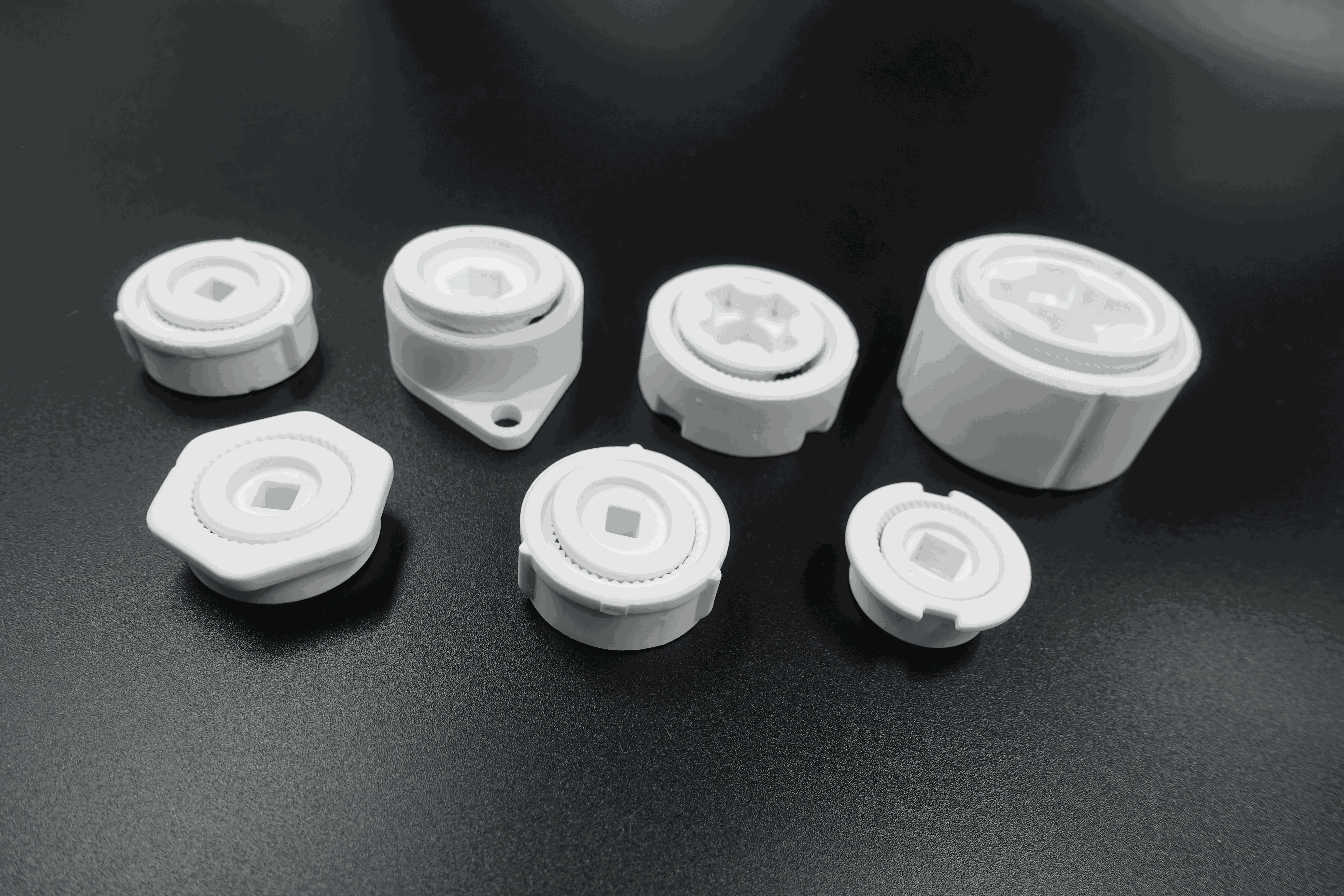 Disposable White FDA LFGB 95% Alumina Ceramic Burr