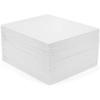 Buy cheap 10''X8'' Pure Cotton Blank Canvas Panel Board 24 Pack 3mm Thickness product