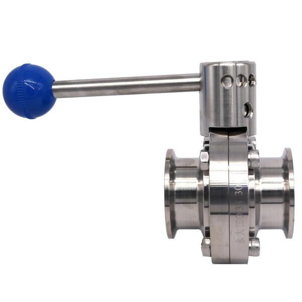 Buy cheap Sanitary SS304/316L Electric Wafer Type Butterfly Valve for Normal Temperature Media from wholesalers
