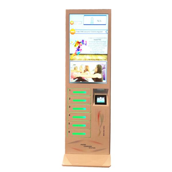 Coin Operated Floor Stand Cell Phone Charging Machine Mobile Phone Charging