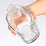 700ml 750ml 1000ml Frosted Printing Glass Bottle Extra Super Flint for Gin Vodka