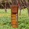 Buy cheap outdoor material Authentic Outdoor Antique Mailbox Beautiful Look Apartment Mailboxes from wholesalers