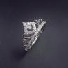 Buy cheap Crown Ring Loyal Castle Princess Silver Rings For Women In Engagement from wholesalers
