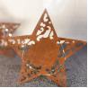 Buy cheap Handmade Star Shaped Corten Steel Garden Ornaments Personalized from wholesalers