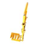 Aluminum Traffic Yellow 151*218*816mm Anti Theft Lock
