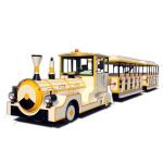 Theme Park Electric Trackless Train Trackless Kiddie Train Customize Color