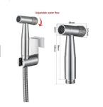 Brushed Bathroom Stainless Steel 304 Handheld Bidet Spray Shower Head In Light