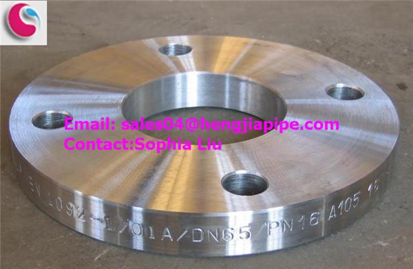Buy cheap plate flanges DN65 PN16 A105 from wholesalers