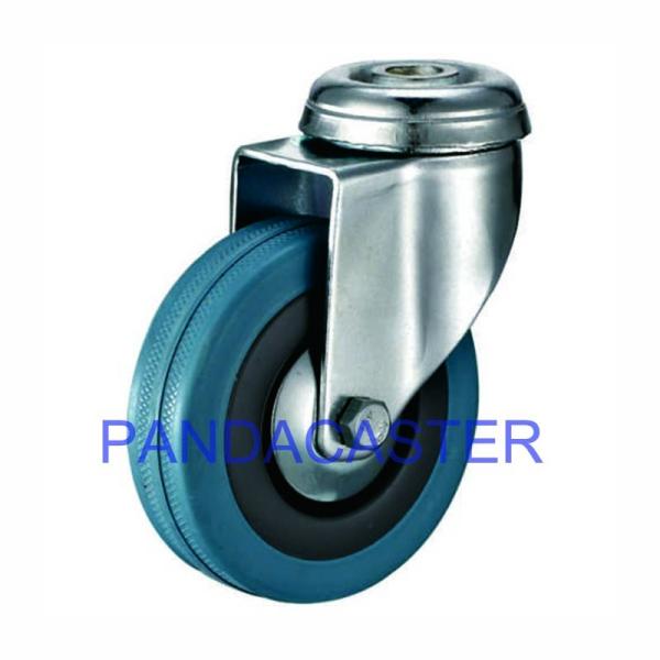 Buy cheap Manmade Rubber Institutional Casters Light Duty 75MM Furniture Trolley Wheels from wholesalers
