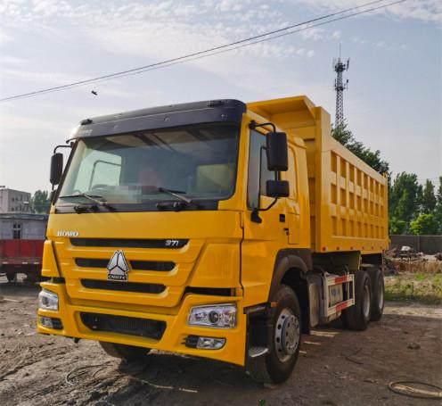Buy cheap Used Sinotruk Howo Dump Truck 375HP Ten Wheel Truck Double Axle Dump Truck from wholesalers