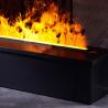Buy cheap Steel Material Led Electric Fireplace for Water Vapor Fireplace in Rectangular Shape from wholesalers