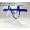 Buy cheap Wholesale vinyl tote bag Women Fashion Red Heart Transparent Beach Shopping Clear Vinyl PVC Shopper,Vest Handles Bags Th from wholesalers