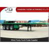 Buy cheap Tri-Axles 40 Feet Flatbed Container Semi Trailer With 12Units Twist Locks from wholesalers