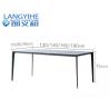 Buy cheap Rock Slab Home Minimalist Marble Dining Table 130x70cm from wholesalers