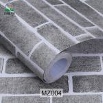 3D Stone Brick Wall paper 3D Removable Wallpaper vintage style wallpaper sticker