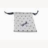 Buy cheap Pp String White Twill Cotton Drawstring Bag 12*15cm For Jewelry from wholesalers