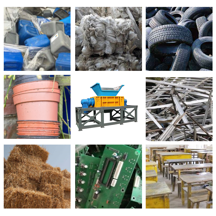 Roofing Sheet Metal Shredder 300-22000Kg/H Industrial Metal Crusher