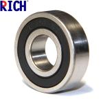 Auto Carbon Steel Ball Bearing 6203 ZZ / 2RS Seal P0 Precision Rating ODM