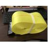 Buy cheap 4" X 30" Gold Heavy Duty Tie Down W/Flat Hooks 5400lbs Cargo Control For Flatbed Truck from wholesalers