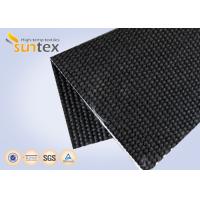 Buy cheap 0.8mm Black Stainless Steel Wire Reinforced Pu Coated Intumescing Fire Barriers product