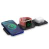 Buy cheap Magnetic Foldable Fast Wireless Charging Pad 3 In 1 15W 10W 7.5W 5W from wholesalers