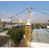 Buy cheap QTZ6515-10 65m Boom 10t Hammerhead Tower Crane 10 Tonne from wholesalers