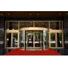 Buy cheap Luxurious building entrance Automatic curved sliding door Of Aluminium / steel frame from wholesalers
