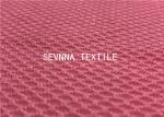 Solid High Colorfastness Recycled Swimwear Fabric Diamond Textured Spring And