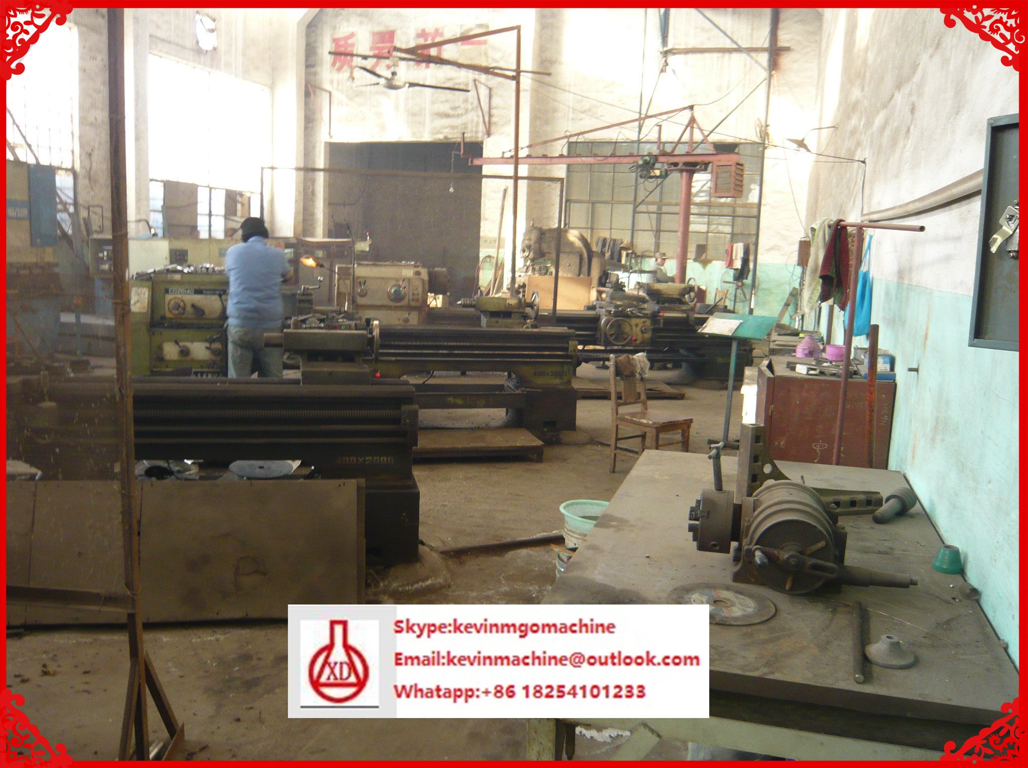 Fiber Cement Board / MgO Board Production Line with Steel Structure 1 years Warranty