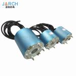 Large Power Current Through Bore Slip Ring Rotary Joint 4 Circuits 200A 20RPM